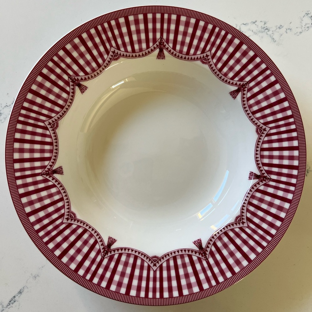 5 Queens Red Rooster Soup Bowls by Neiman Marcus 🐓♥️